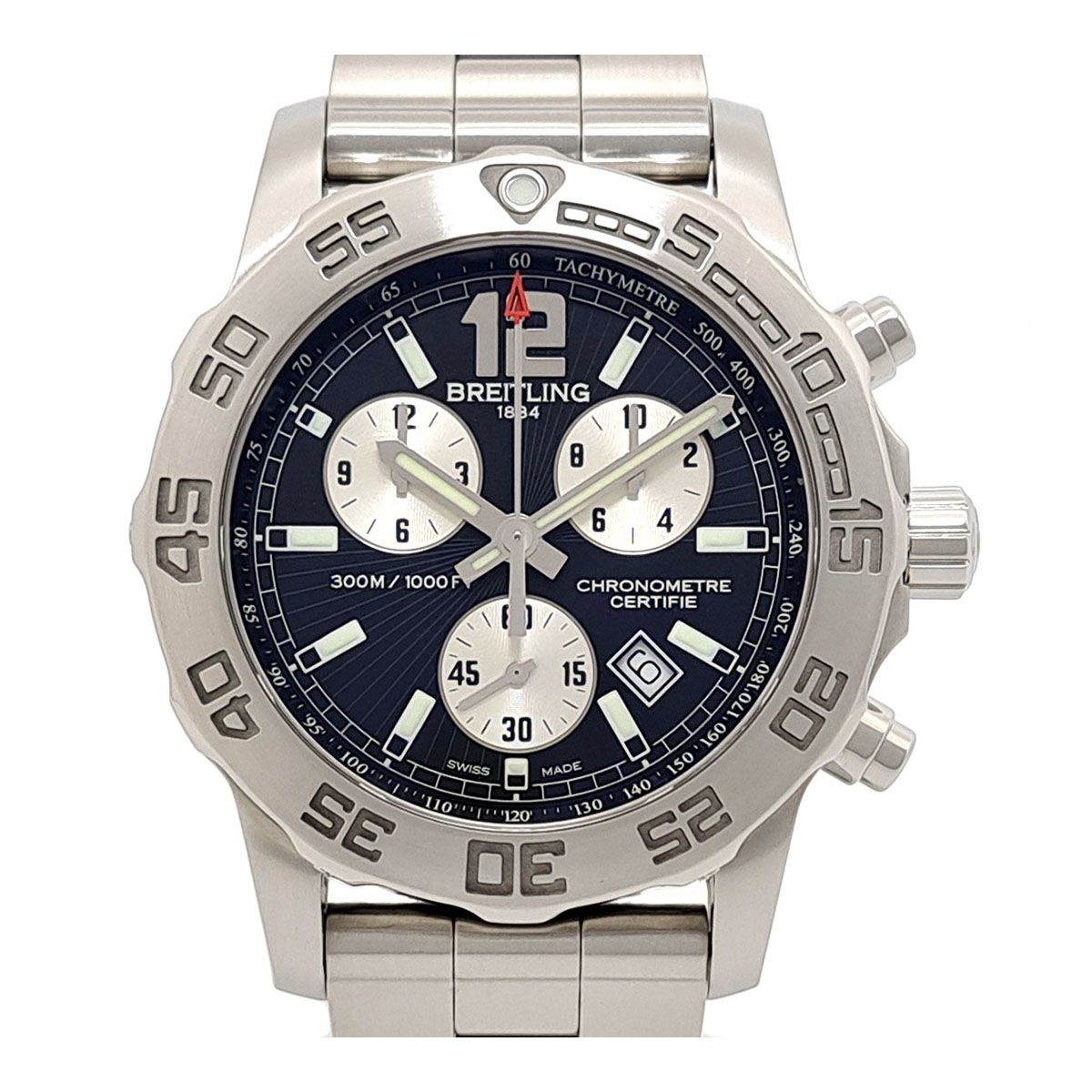 ブライトリング コルト クロノグラフ A73387 クオーツ ステンレススティール メンズ BREITLING【中古】 【時計】
