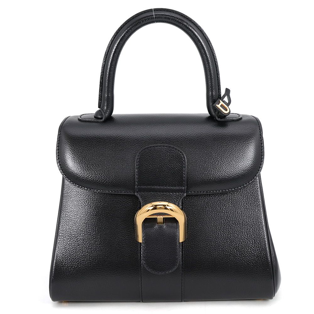 デルヴォー ハンドバッグ ブリヨンPM ボックスカーフレザー AA0569AAM099ZDO Delvaux 黒