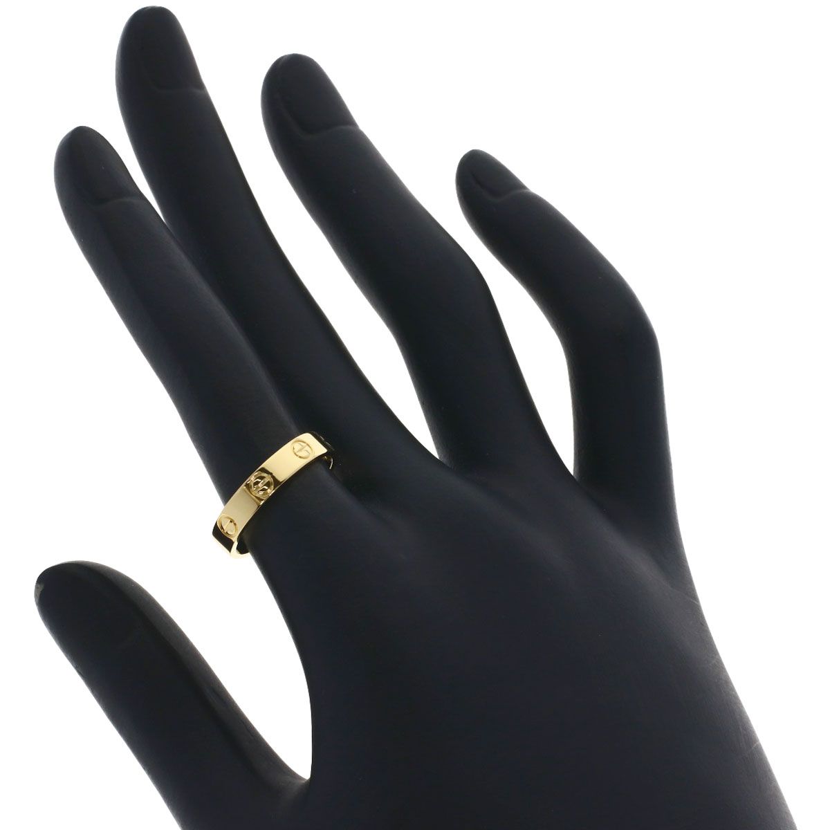 CARTIER カルティエ ミニ ラブリング #51 リング・指輪 K18YG