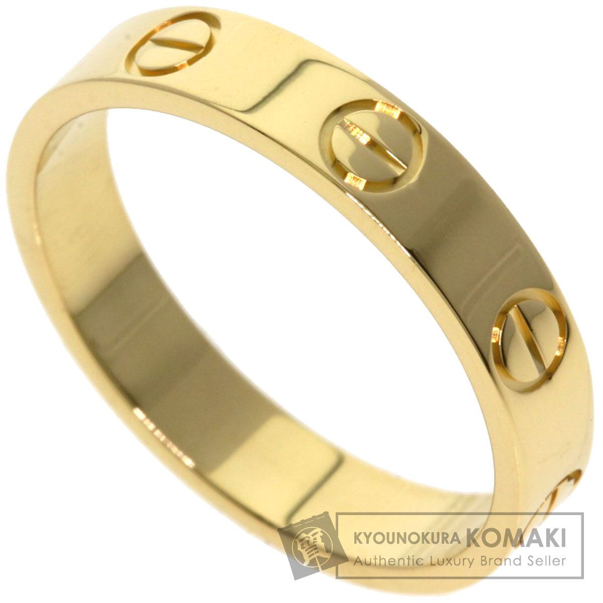 CARTIER カルティエ ミニ ラブリング #51 リング・指輪 K18YG