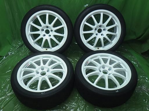 【中古】220/650R18 ワーク エモーション EMT-11FA 18インチ ラジアルタイヤ