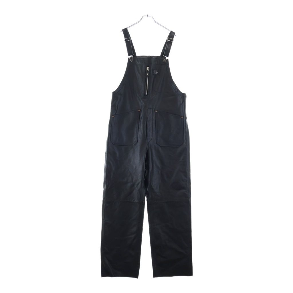 SCHOTT (ショット) BUFFALO LEATHER OVERALL バッファローレザーオーバーオール 3111040 ブラック