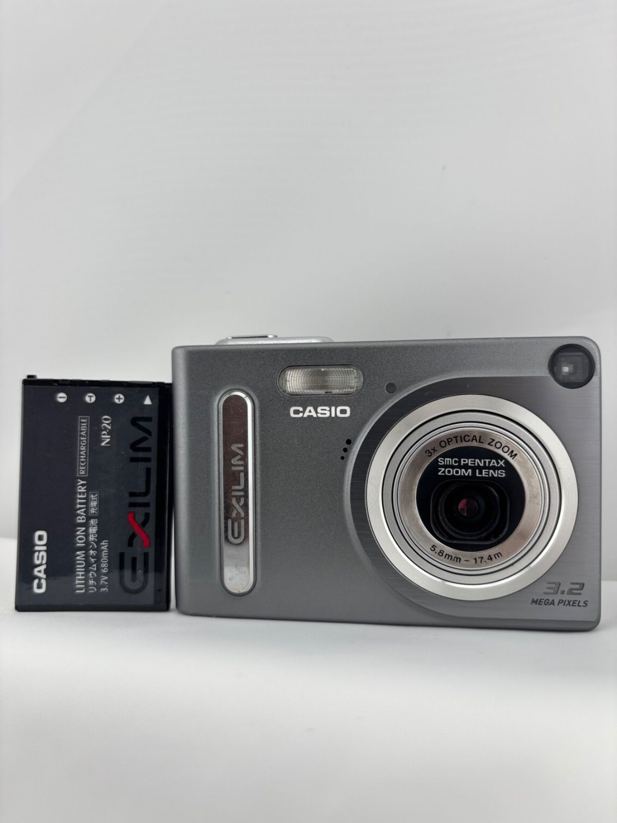 818【動作確認済み】 CASIO EXILIM EX-Z3 グレー エクシリム カシオ