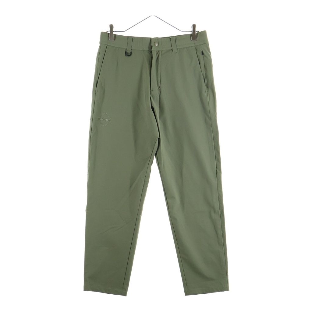 F.C.R.B. (エフシーアールビー) 22AW TOUR TROUSERS ツアー ナイロントラウザーパンツ イージーパンツ カーキ FCRB-222037