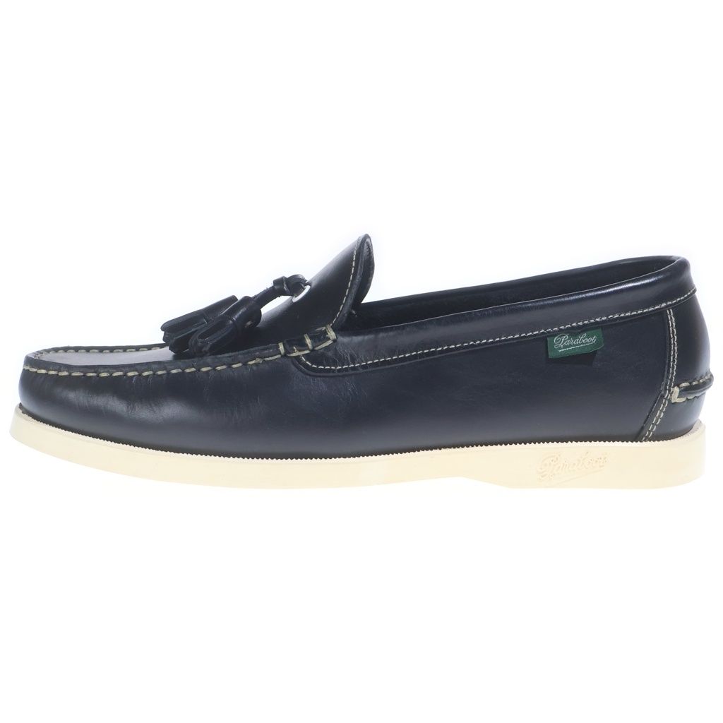 PARABOOT (パラブーツ) Recif/Marine モカシン タッセル レザーローファー ブラック