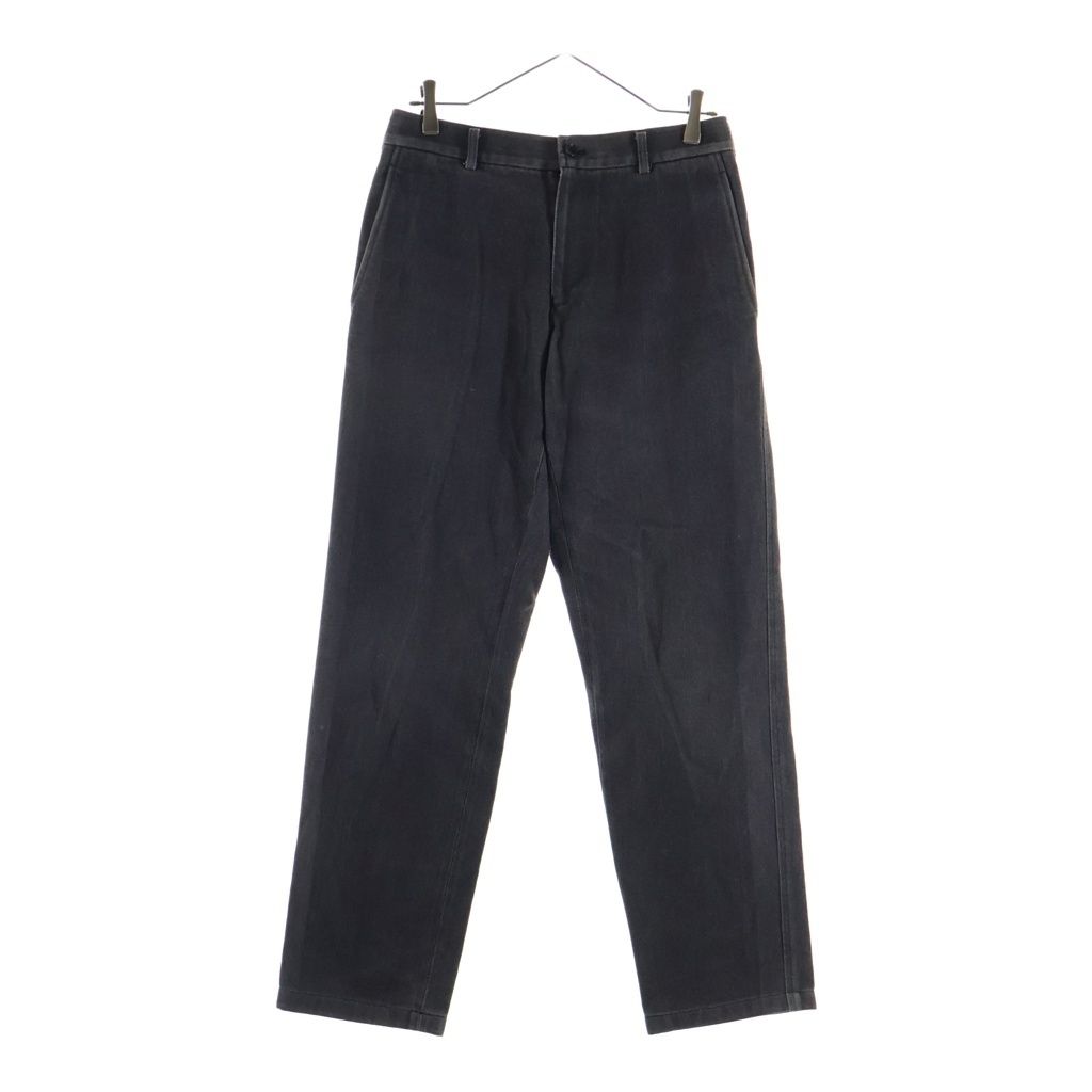 COMME des GARCONS HOMME (コムデギャルソンオム) 01AW 田中オム ジップフライ コットン ワークパンツ グレージュ HC-P010 AD2001