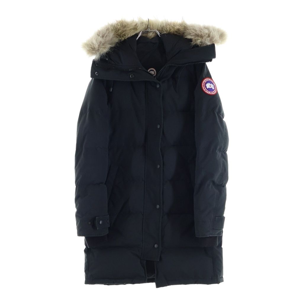 CANADA GOOSE (カナダグース) MACKENZIE PARKA マッケンジー パーカ ダウンコート フード ファー ブラック 2302JL
