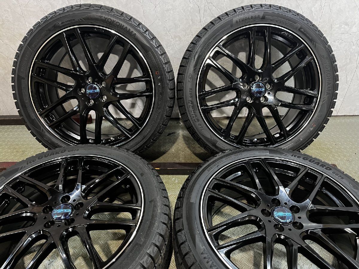 新品 バランス済【YK G075 255/45R20】スタッドレス【EURO AFG 20インチ 8.5J5HPCD108+56】22年 ハブリング付 VOLVO/XC40/XC60等　(MTN867)