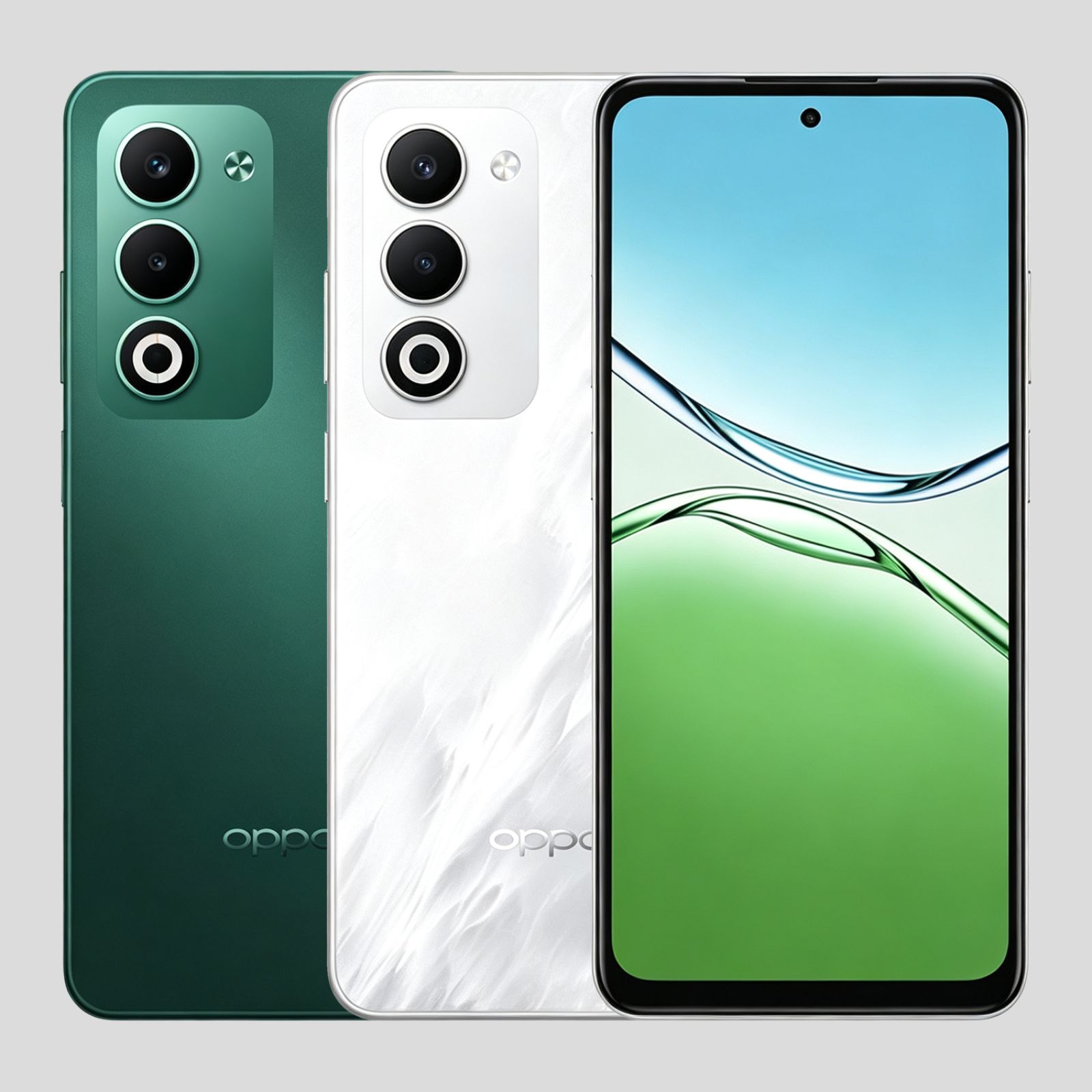 バッテリー良好【Bランク美品】OPPO A5 5G 128GB ホワイト グリーン SIMフリー docomo au SoftBank 楽天【整備済み品】【中古】バッテリー確認済み