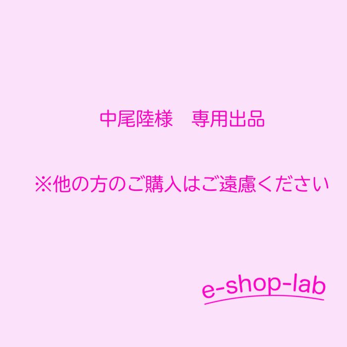 中尾陸様 専用出品　※他の方のご購入はご遠慮ください