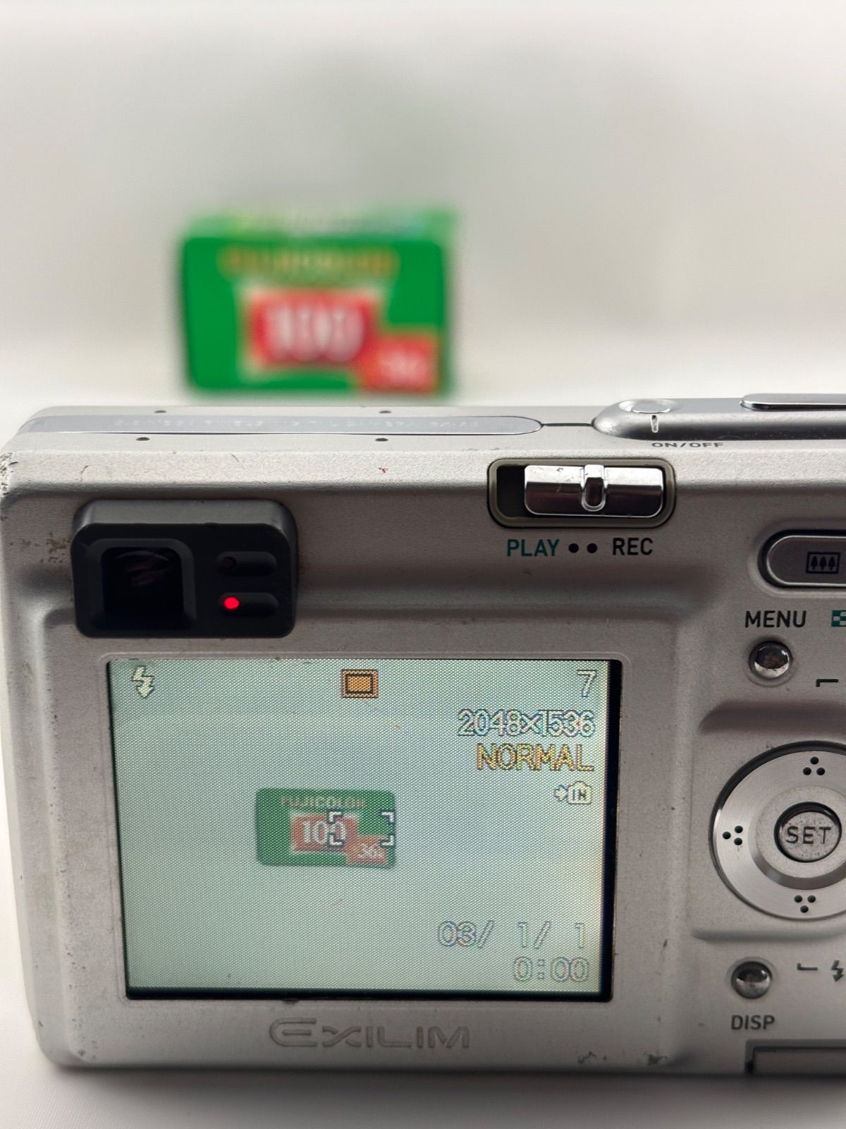 844【動作確認済み】 CASIO EXILIM EX-Z3 シルバー カシオ エクシリム