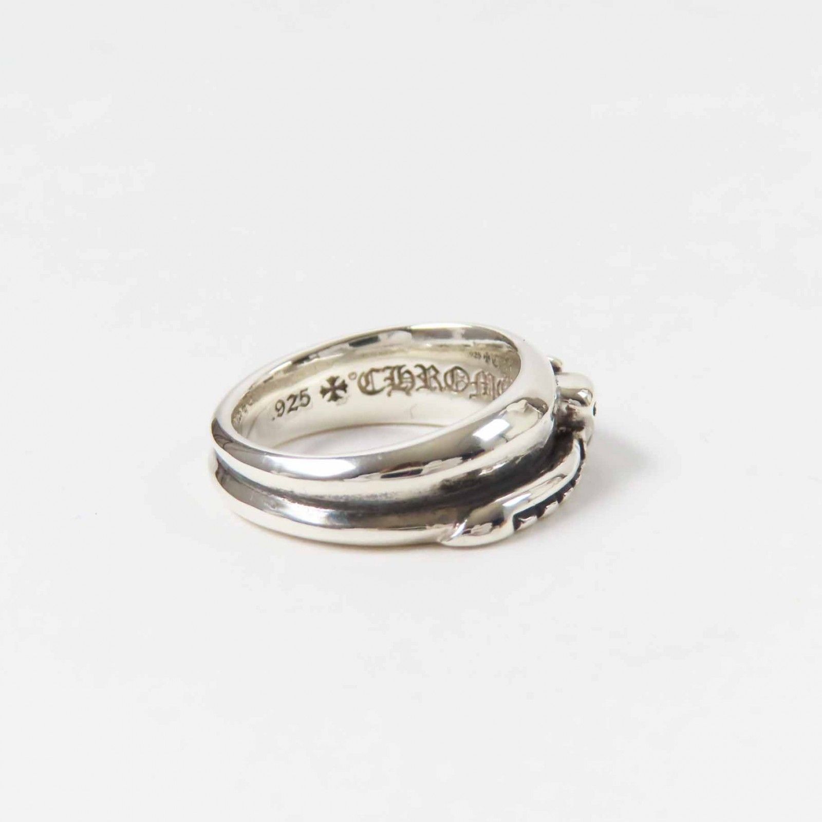 極美品◎CHROME HEARTS クロムハーツ ハーフクラシックダガーリング