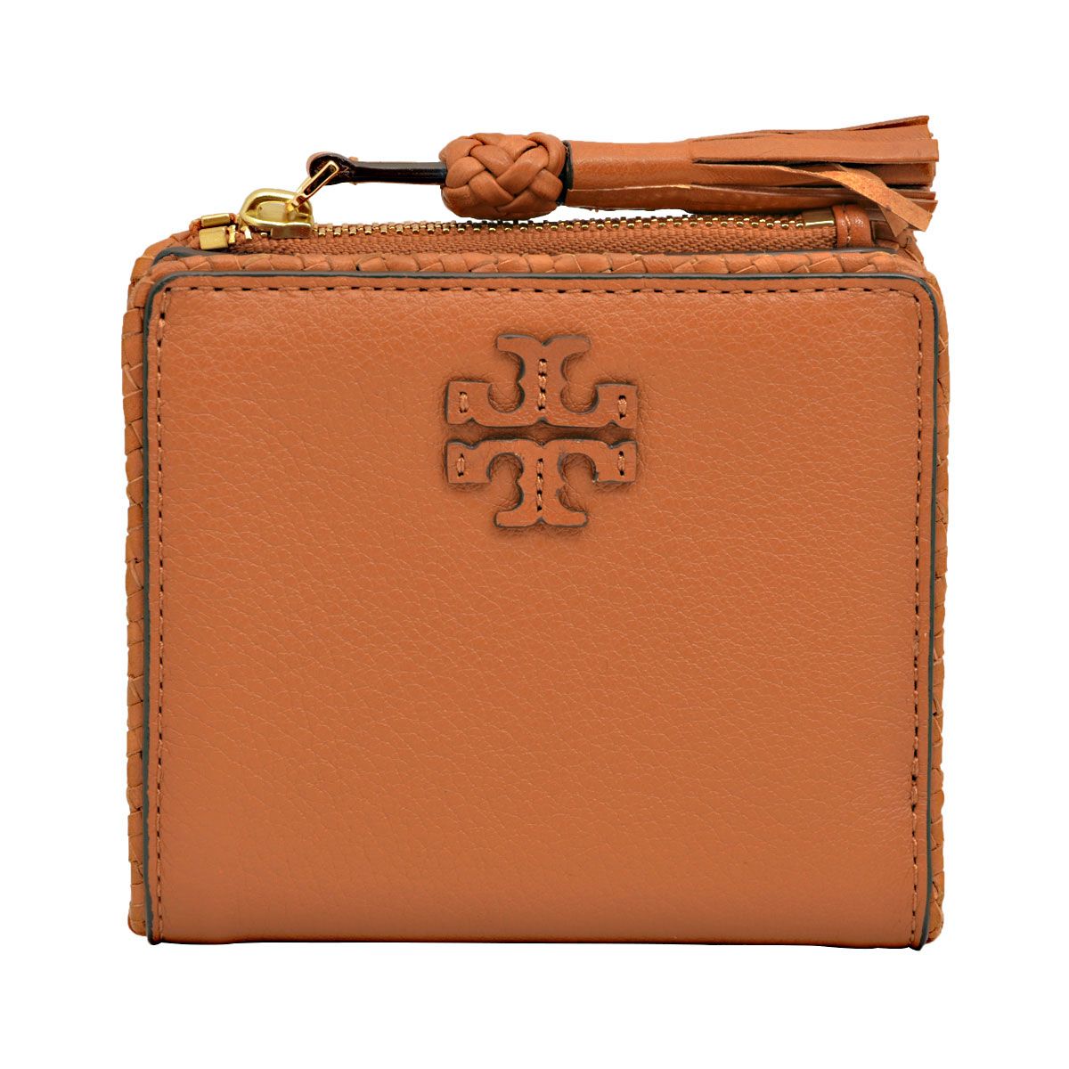 トリーバーチ Tory Burch 財布 二つ折り財布 折りたたみ財布 小銭入れ付き 35777 248 DESCRIPTION TAYLOR MINI WALLET レディース SADDLE ブラウン