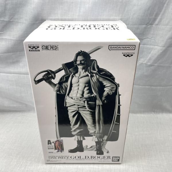 【中古】未開)A賞 ゴール・D・ロジャー(ブラシカラー) ｢バンプレくじ PREMIUM ワンピース-ゴール・D・ロジャー-｣[91]