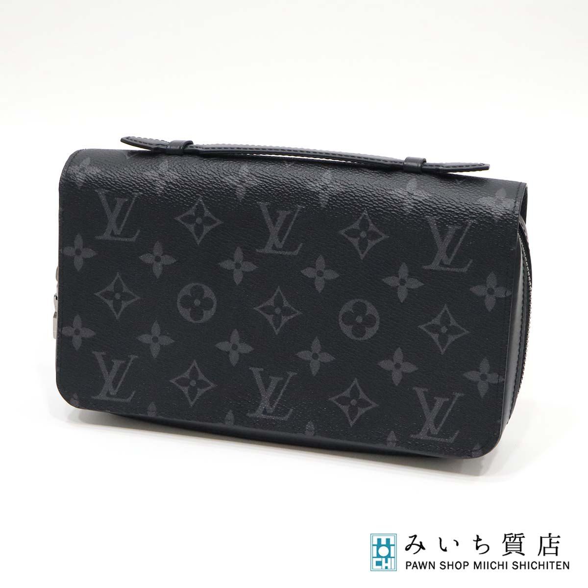 LOUIS VUITTON ルイヴィトン LV ジッピーXL モノグラム エクリプス M61698 長財布 セカンドバッグ ko253