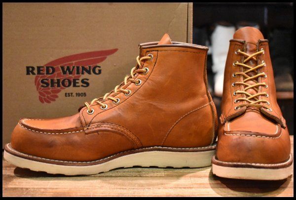 【8.5E 箱付 良品 23年】レッドウィング 875 アイリッシュセッター 茶 オロレガシー モックトゥ レースアップ ブーツ redwing HOPESMORE【GH143】 25,560円