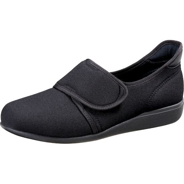 [Brand New, Shipped within 7 Business Days] Monitoring Shoes, Fast Walking Principle, TSUNAG L179 KS23992, Black, 25.0cm, Wandering Prevention, Dementia Smart Tag, AirTag Compatible, Storage Pocket, Location Information, Nursing Ladies [Okinawa Remote Islands Unsellable]