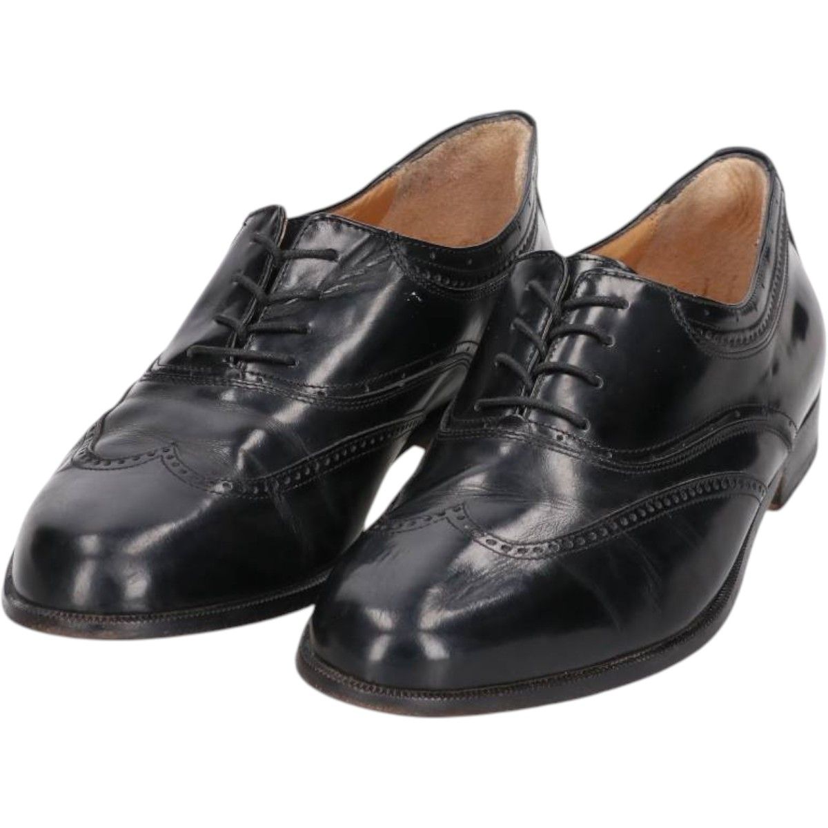 古着 バリー Bally DUOMO ウイングチップシューズ イタリア製 8 1/2E メンズ27.0cm相当/saa016374
