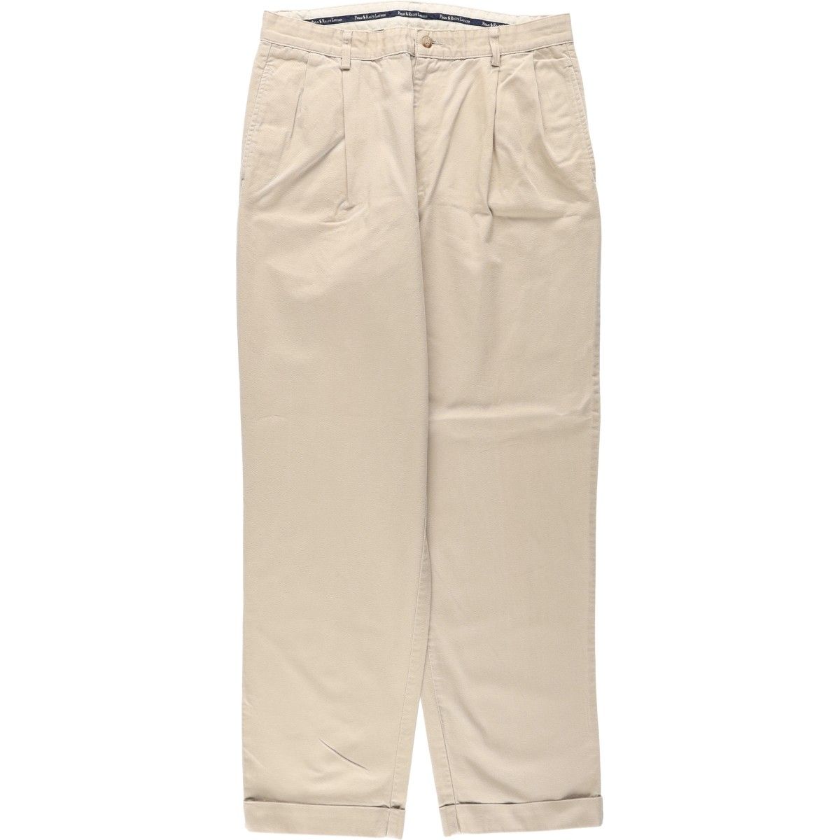 古着 90年代 ラルフローレン Ralph Lauren Polo Ralph Lauren HAMMOND PANT ツータック チノパンツ USA製 メンズw34相当/eaa666967