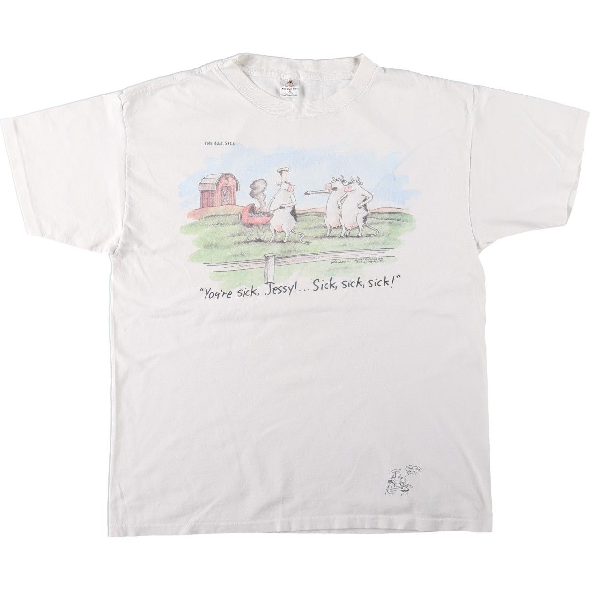 古着 80年代 THE FAR SIDE Gary Larson ゲイリーラーソン アートT