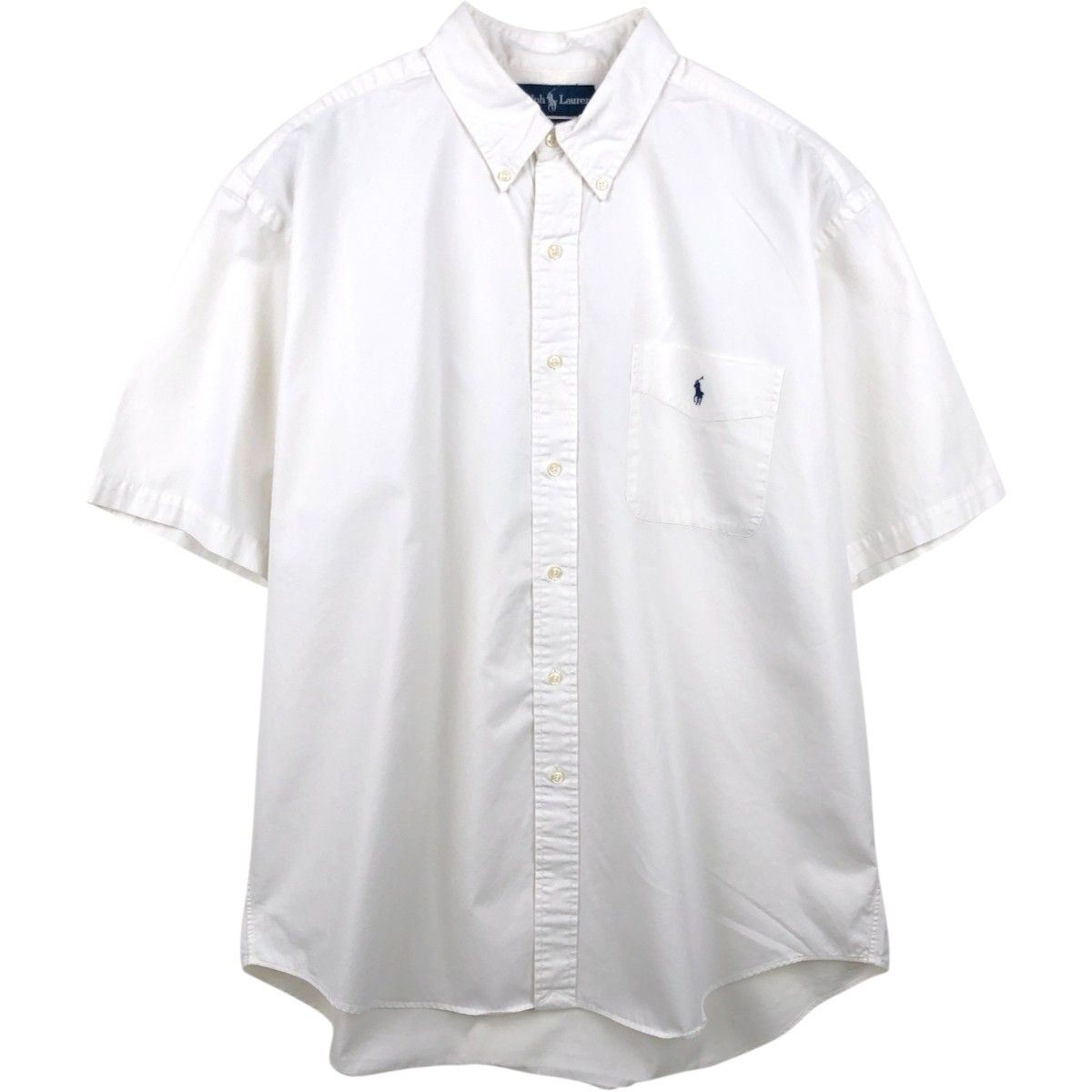 古着 ラルフローレン Ralph Lauren BLAKE 半袖 ボタンダウンシャツ メンズXL相当/eaa668654 6,186円