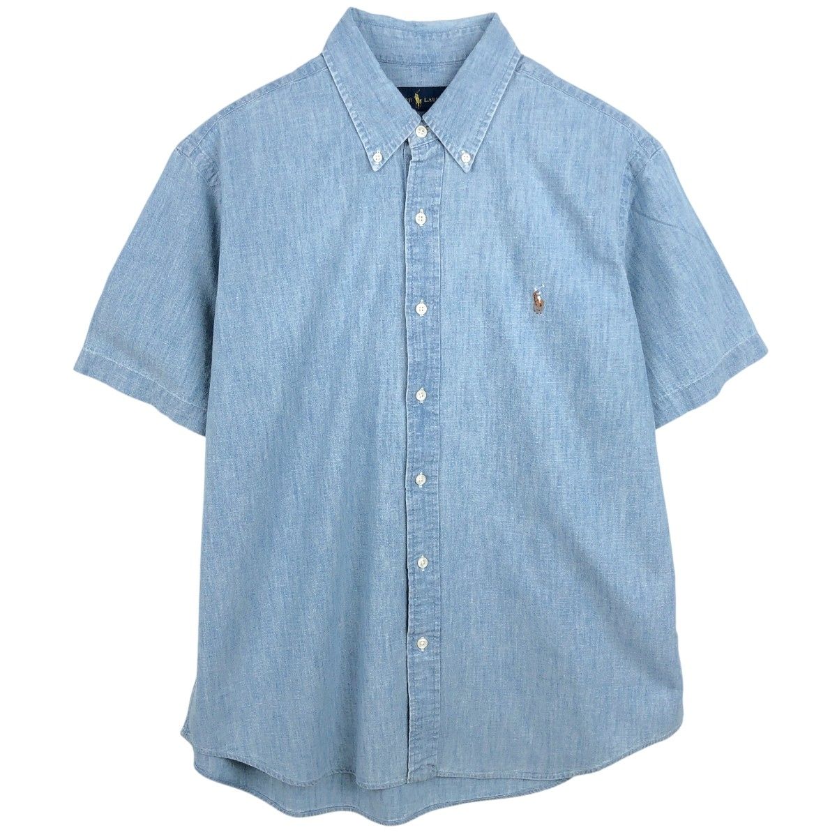 古着 ラルフローレン Ralph Lauren RALPH LAUREN 半袖 シャンブレーシャツ メンズL相当/eaa668689 8,862円