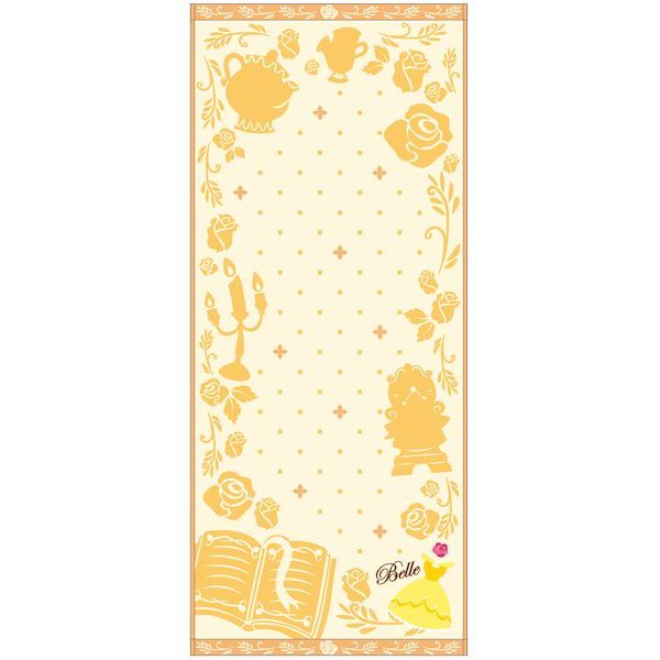 【新品・７営業日以内発送】【10個入】 美女と野獣 フェイスタオル イエロードレス 34×80cm 綿100% 吸水 洗面 ジャガード キャラクター グッズ かわいい レディース キッズ 子供 女の子 プレゼント ギフト 誕生日 おしゃ【沖縄離島販売不可】