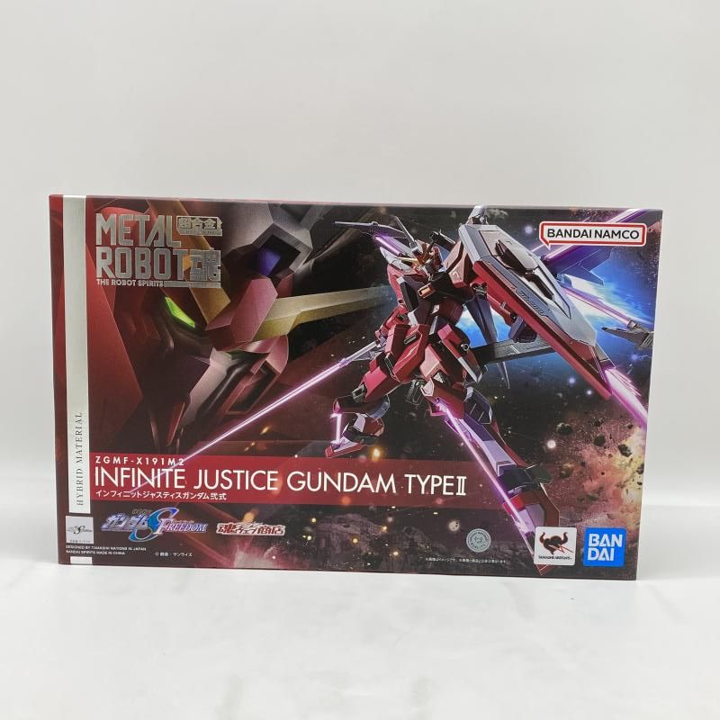 【限定】L ROBOT魂 インフィニットジャスティスガンダム弐式 未開封 中古】開封）METAL ROBOT魂 ＜SIDE MS＞ インフィニットジャスティス
