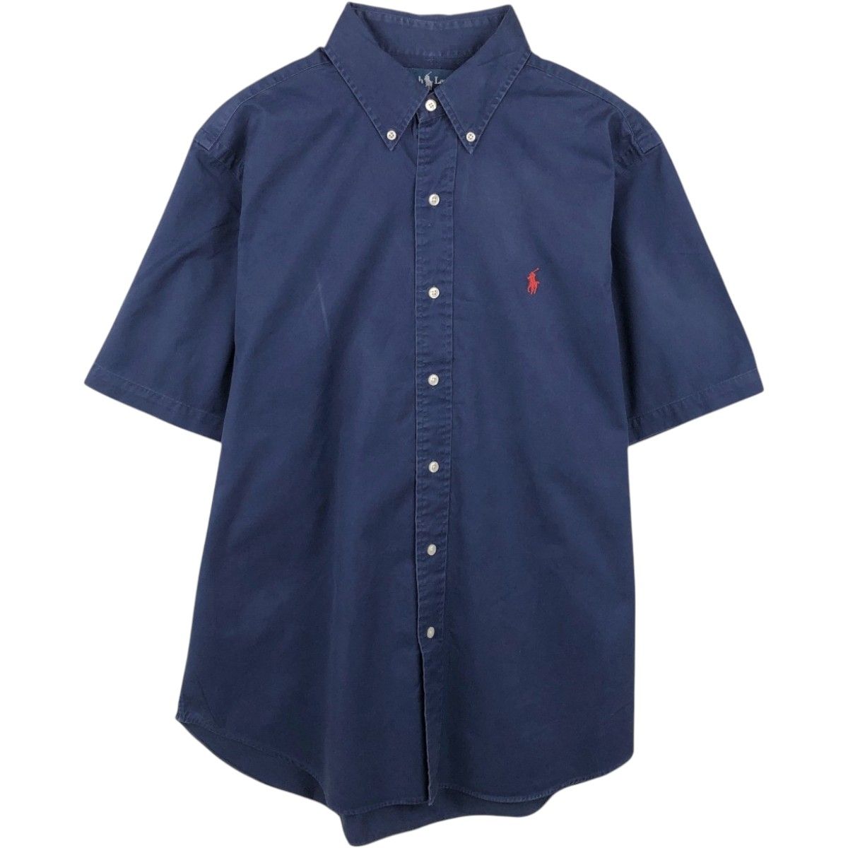 古着 ラルフローレン Ralph Lauren CLASSIC FIT クラシックフィット 半袖 ボタンダウンシャツ メンズL相当/eaa668657 5,852円