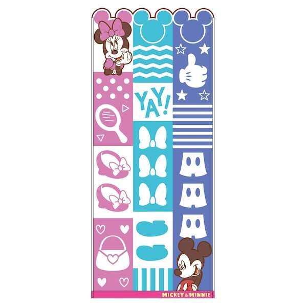 【新品・7営業日以内発送】【10個入】 ミッキー フェイスタオル シャンブル 34×80cm 綿100% 吸水 洗面 ジャガード キャラクター グッズ かわいい レディース キッズ 子供 女の子 プレゼント ギフト 誕生日 おしゃれ 通【沖縄離島販売不可】