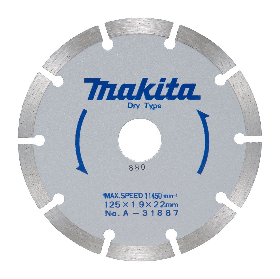 マキタ(Makita) ダイヤモンドホイール 外径125mm マルチ A-31887 [外径125mm] 5,691円