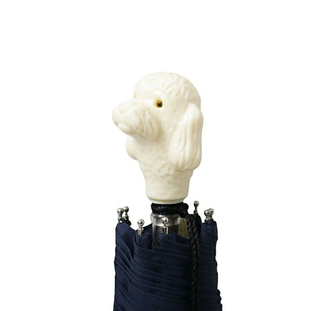 【新品】 Guy de Jean 傘 ユニセックス 102110-poodleivory-navy