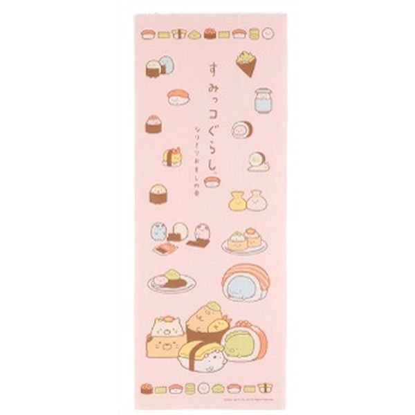 【新品・７営業日以内発送】【10個入】 すみっコぐらし 手ぬぐい なりきりおすし てぬぐい 和柄 綿100% 日本製風 タペストリー キャラクター グッズ かわいい レディース キッズ 子供 女の子 プレゼント ギフト 誕生日 おしゃれ【沖縄離島販売不可】