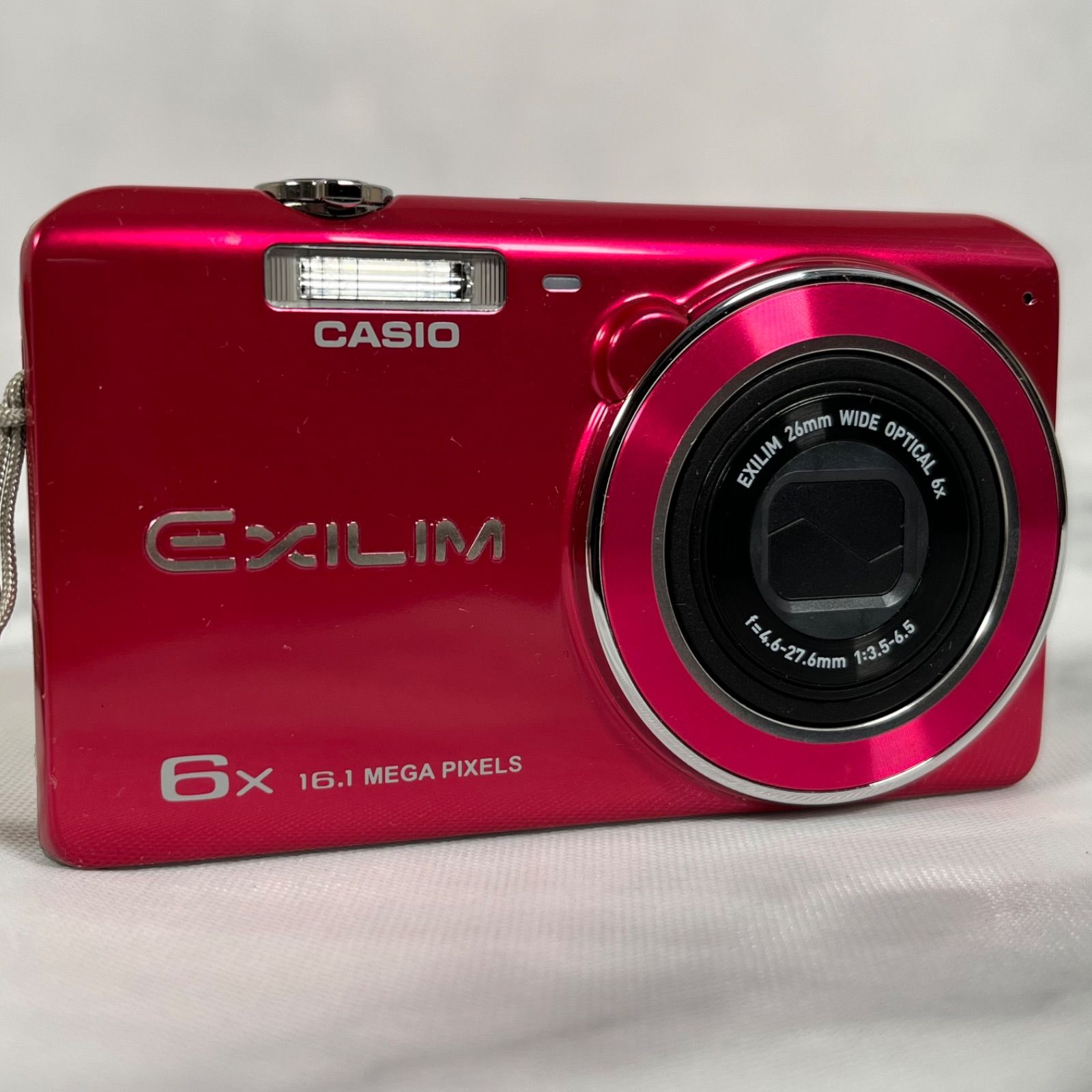 管2608-70】CASIO カシオ EX-Z770 レッド コンパクトデジタルカメラ