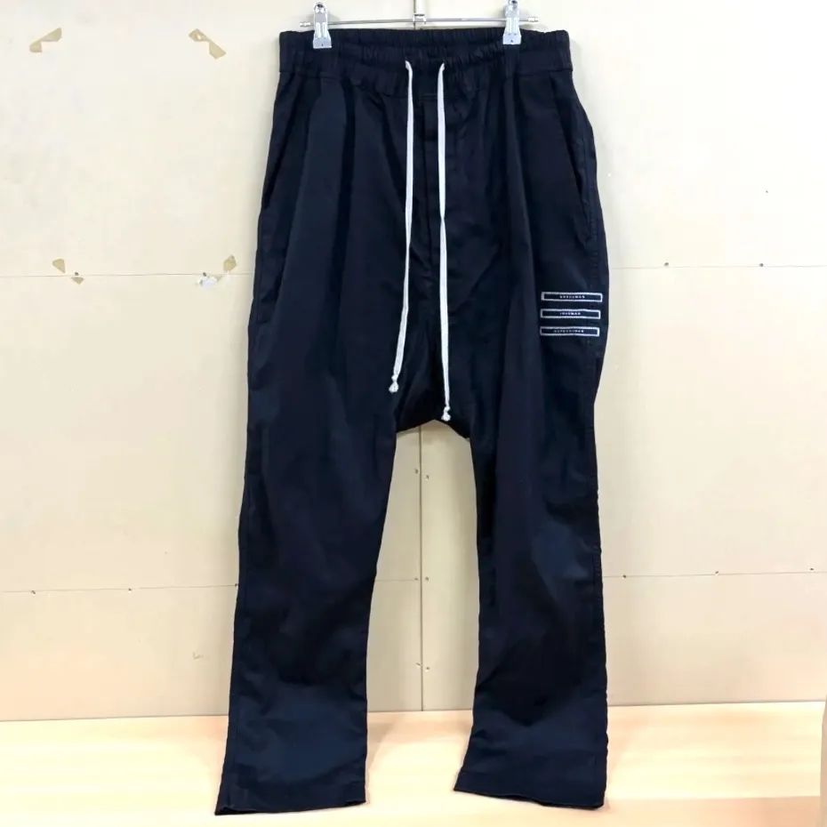 (b9836) Rick Owens DRKSHDW リック オウエンス ダークシャドウ サルエルパンツ パンツ ブラック Sサイズ