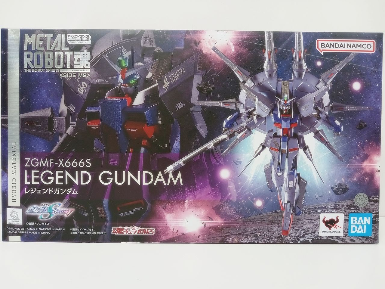 BANDAI NAMCO 『機動戦士 ガンダム SEED DESTINY』 METAL ROBOT魂 LEGEND GUNDAM レジェンド ガンダム 2GMF-X666S フィギュア 中古 [MB-8451] 10,780円