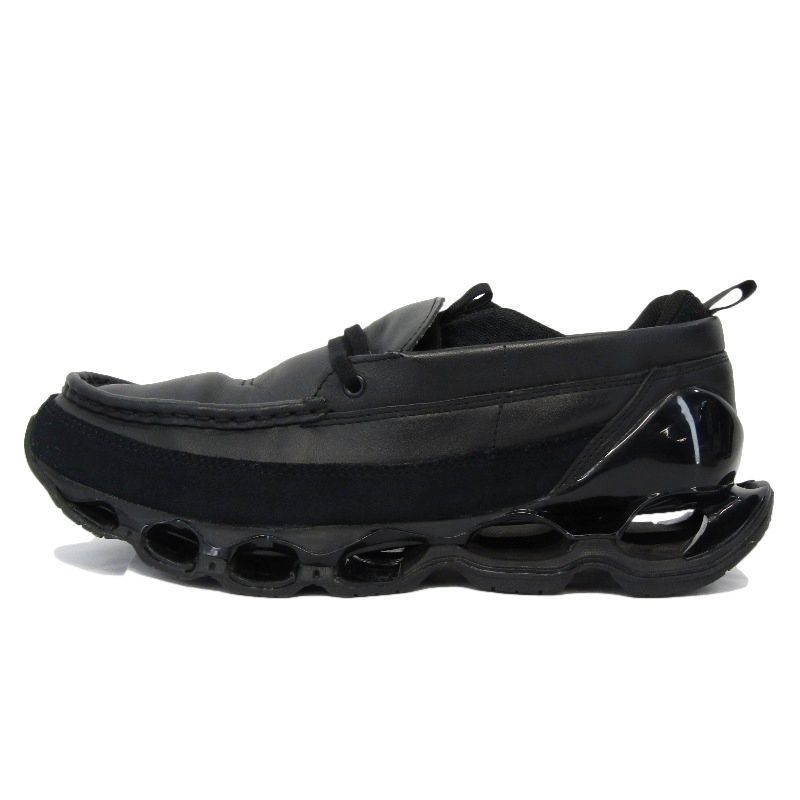 MIZUNO ミズノ 28cm WAVE PROPHECY MOC SL D1GD2614 ウェーブプロフェシー モックトゥ レザー モカシンシューズ ブラック 黒 35005842 17,834円