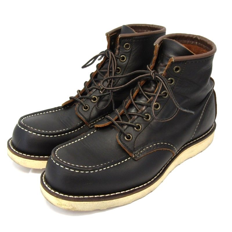 REDWING レッドウィング US8D 26cm モックトゥ 8849 ワークブーツ 2022年製 6インチ クラシックモック ブラック プレーリー 35005838