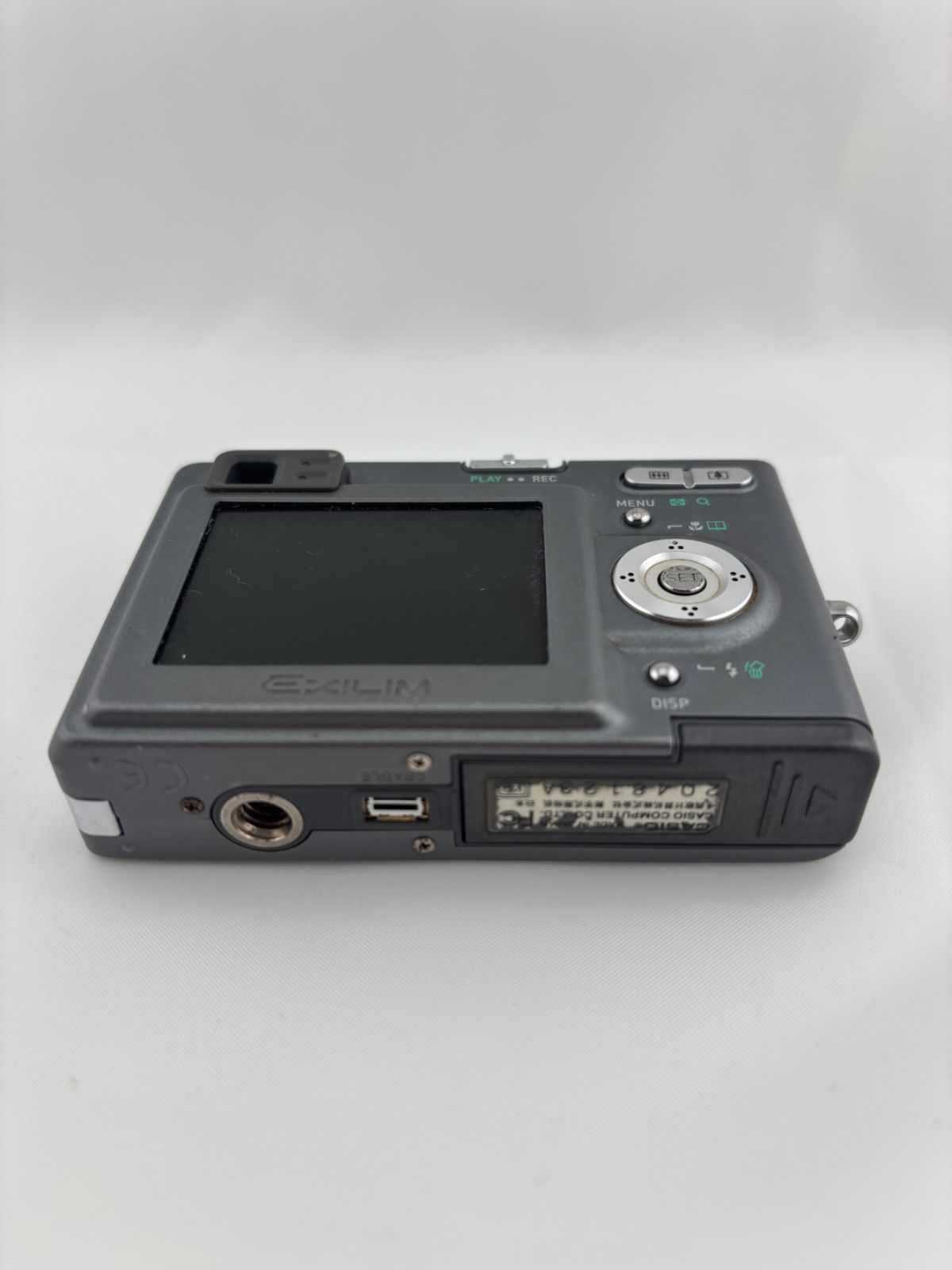 919【動作確認済み】 CASIO EXILIM EX-Z3 グレー カシオ エクシリム