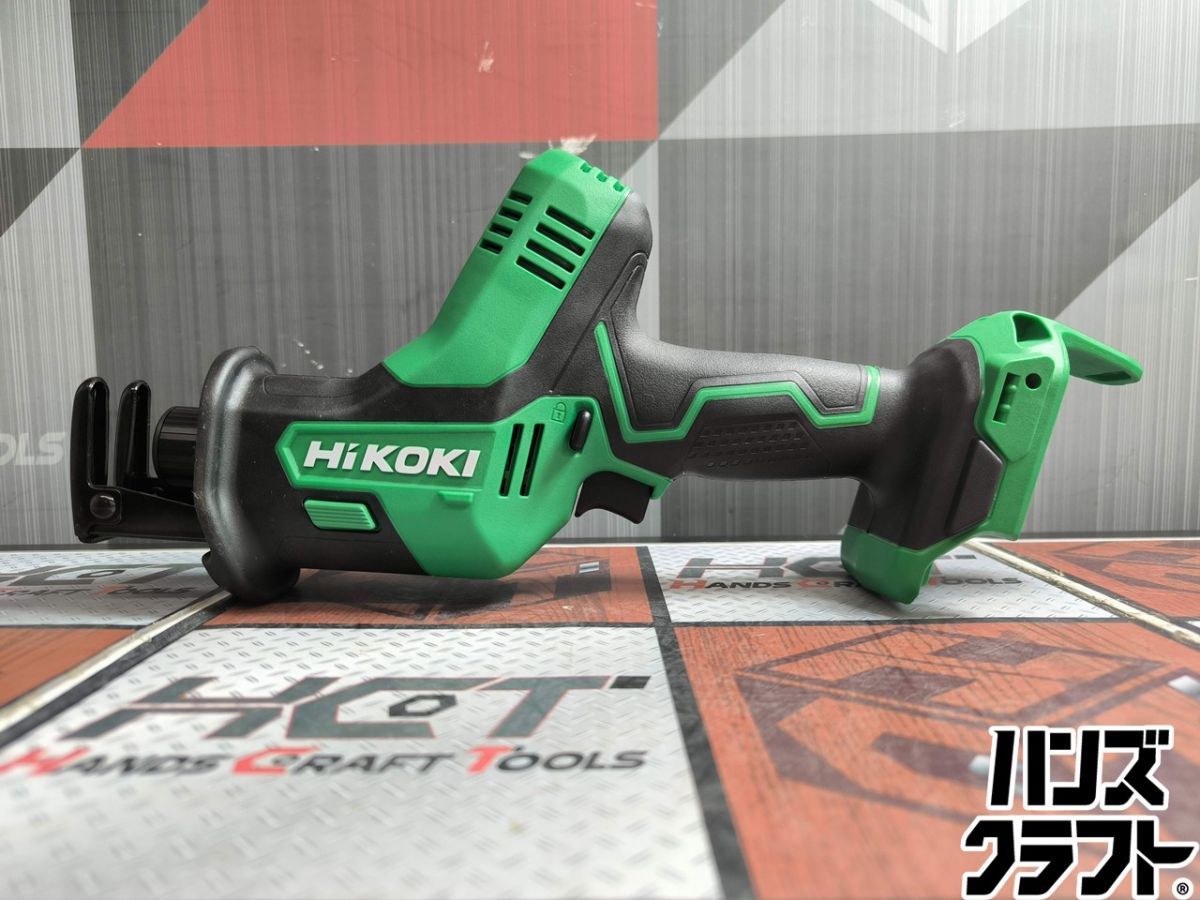 ▲【中古美品】ハイコーキ コードレスセーバーソー CR18DA 18V ライト付き 小型 レシプロソー マルチボルト HiKOKI【ハンズクラフト飯塚店】