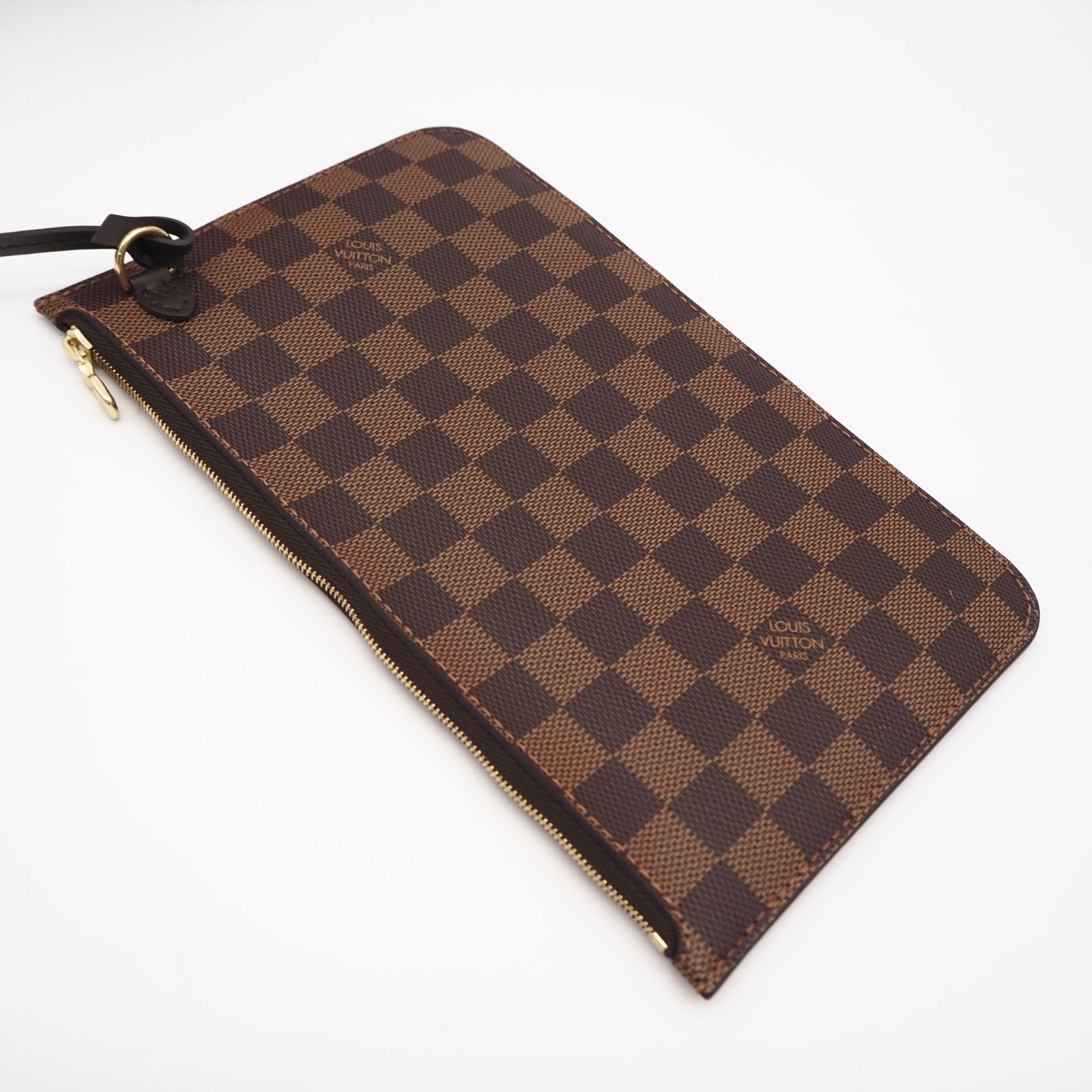 ★3日以内返品可★ 極美品 LOUIS VUITTON ルイ・ヴィトン ダミエ ネヴァーフルMM N41358 ハンドバッグ ブラウン ベージュ コーティングキャンバス レザー レディース