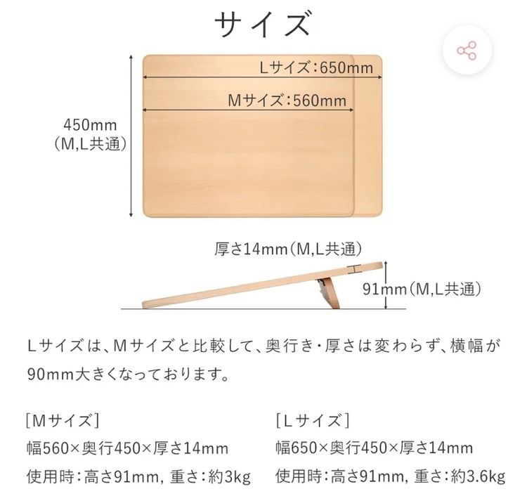 26081511 balans lab Easy Writing Board Mサイズ 目にやさしい学習台