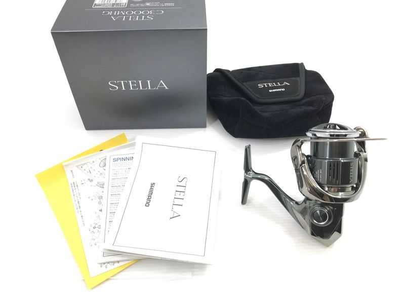 [Current delivery] SHIMANO SHIMANO 22 STELLA STELLA C3000MHG spinning reel fishing tackle etc. [134-260623-yk-03-tag]