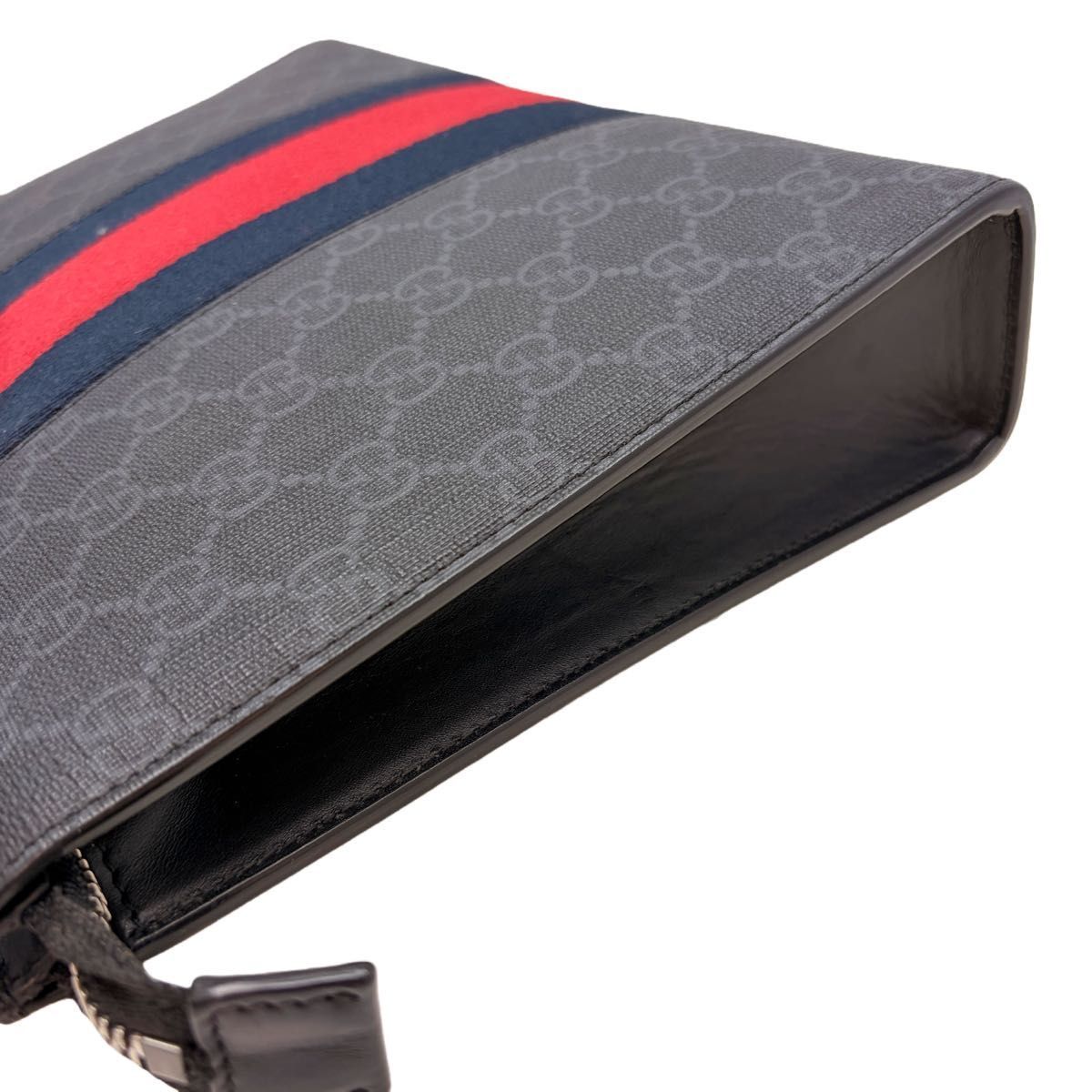 GUCCI GGスプリーム シェリーライン クラッチバッグ セカンドバッグ