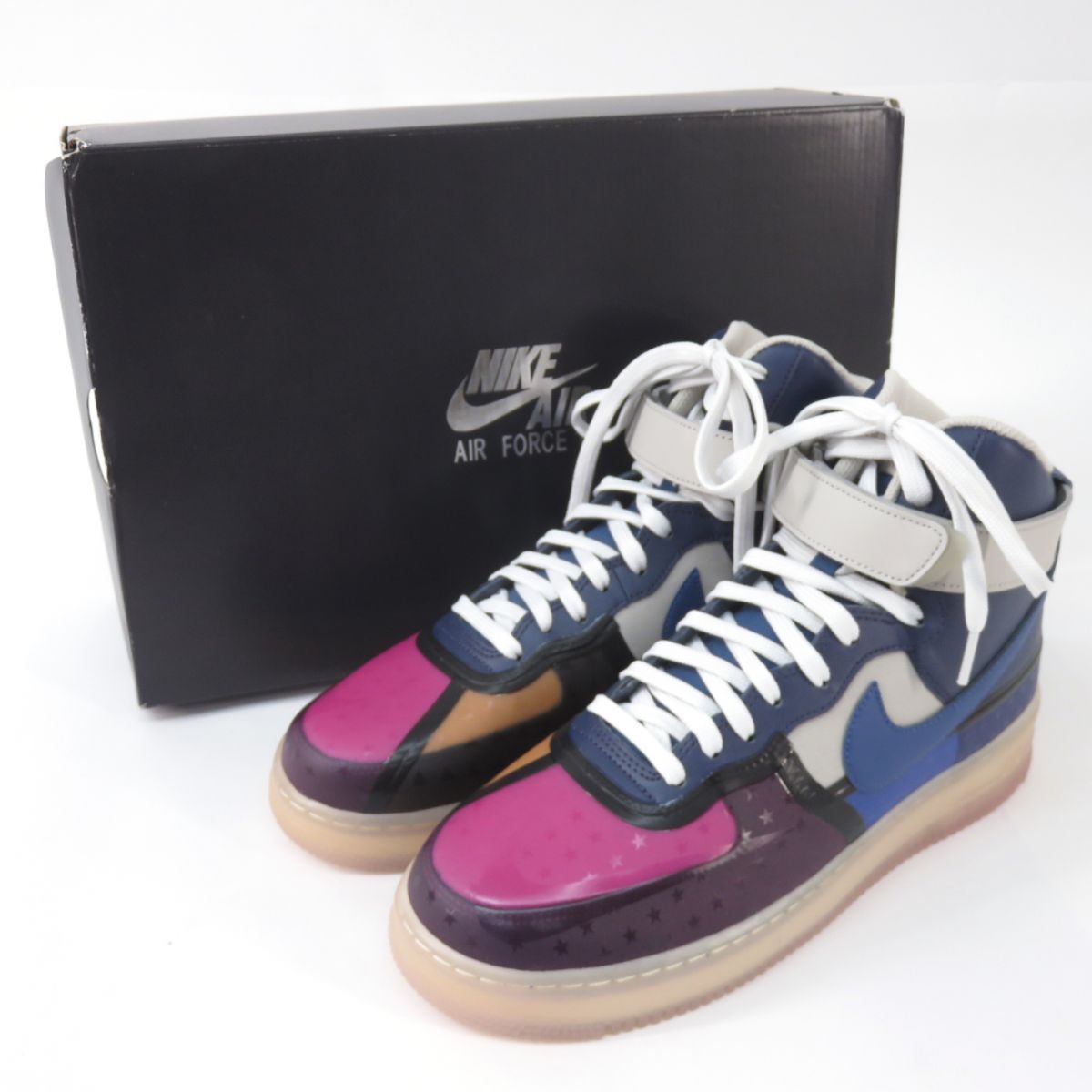 【未使用】NIKE ナイキ AIR FORCE 1 HIGH 07 PREMIUM エアフォース ハイ DV1015-437 US9 27cm 箱有