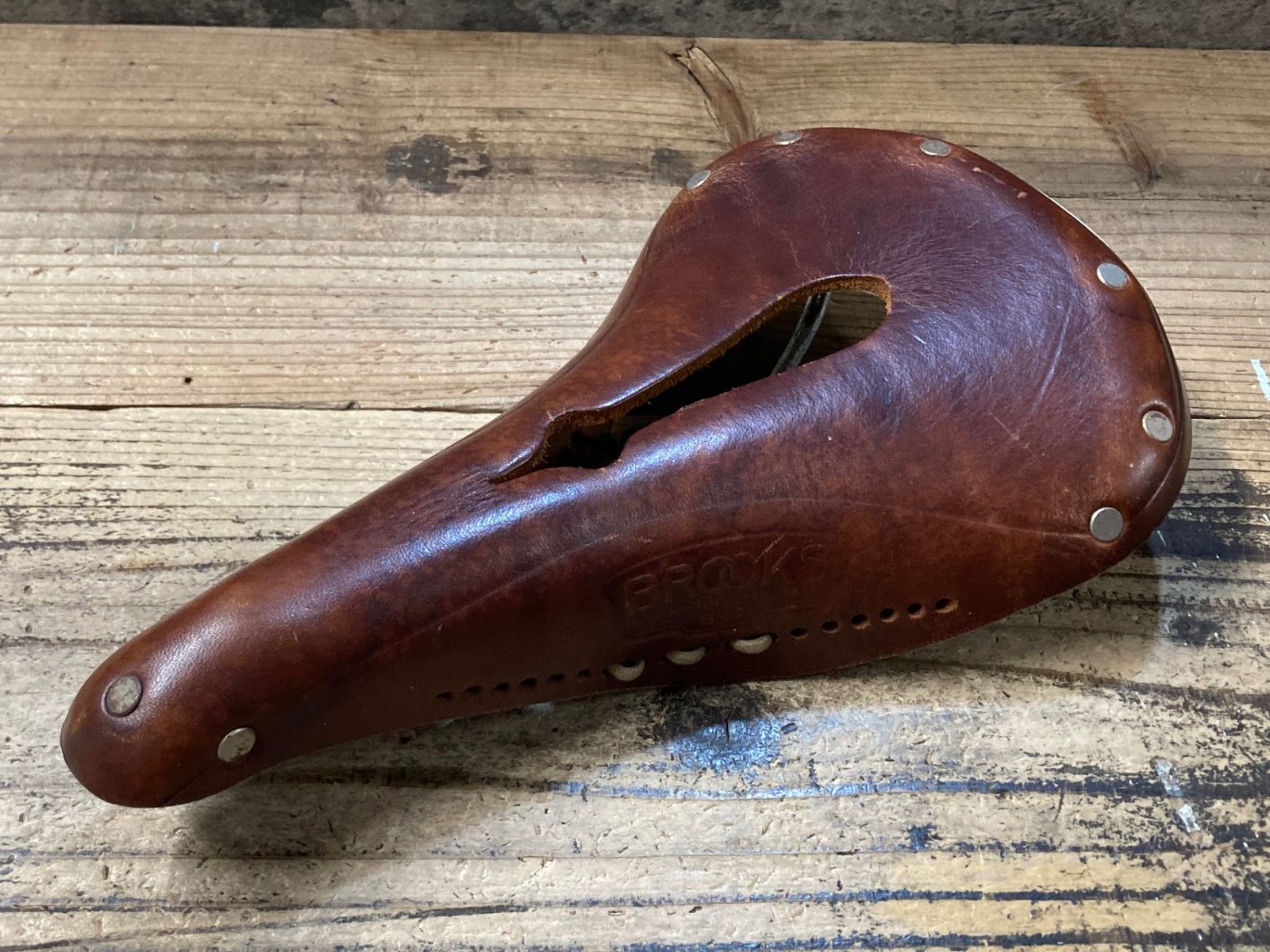 KB154 ブルックス BROOKS B17 サドル 茶