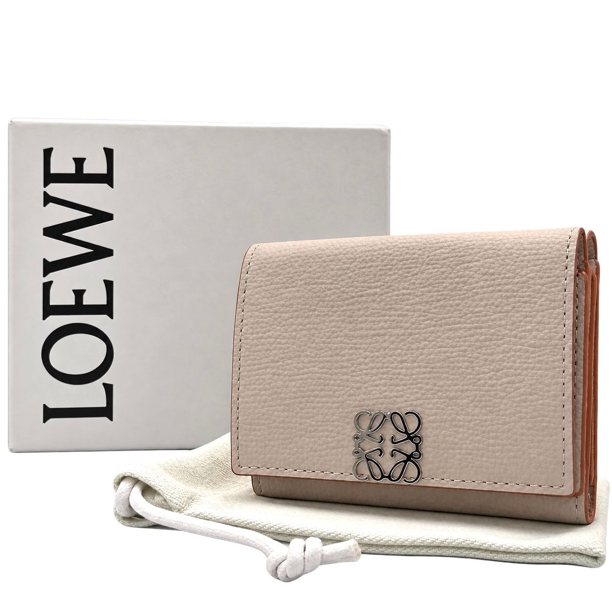 開封済/未使用品】LOEWE ロエベ アナグラム トライフォールド 