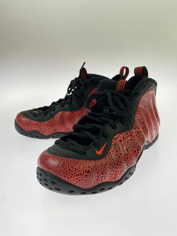 【中古品】 NIKE ナイキ AIR FOAMPOSITE ONE CRACKEDD LAVA 31496-014 エアフ ォームポジット ワン クラックト ラヴァ スニーカー 靴 メンズ シューズ 【160-260818-em-02-min】