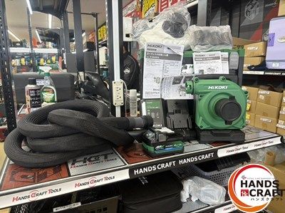 ■【未使用】HiKOKI ハイコーキ R3640DA(XPSZ) コードレス小型集じん機 バッテリー(BSL36A18BX)×1【ハンズクラフト宮崎新名爪店】
