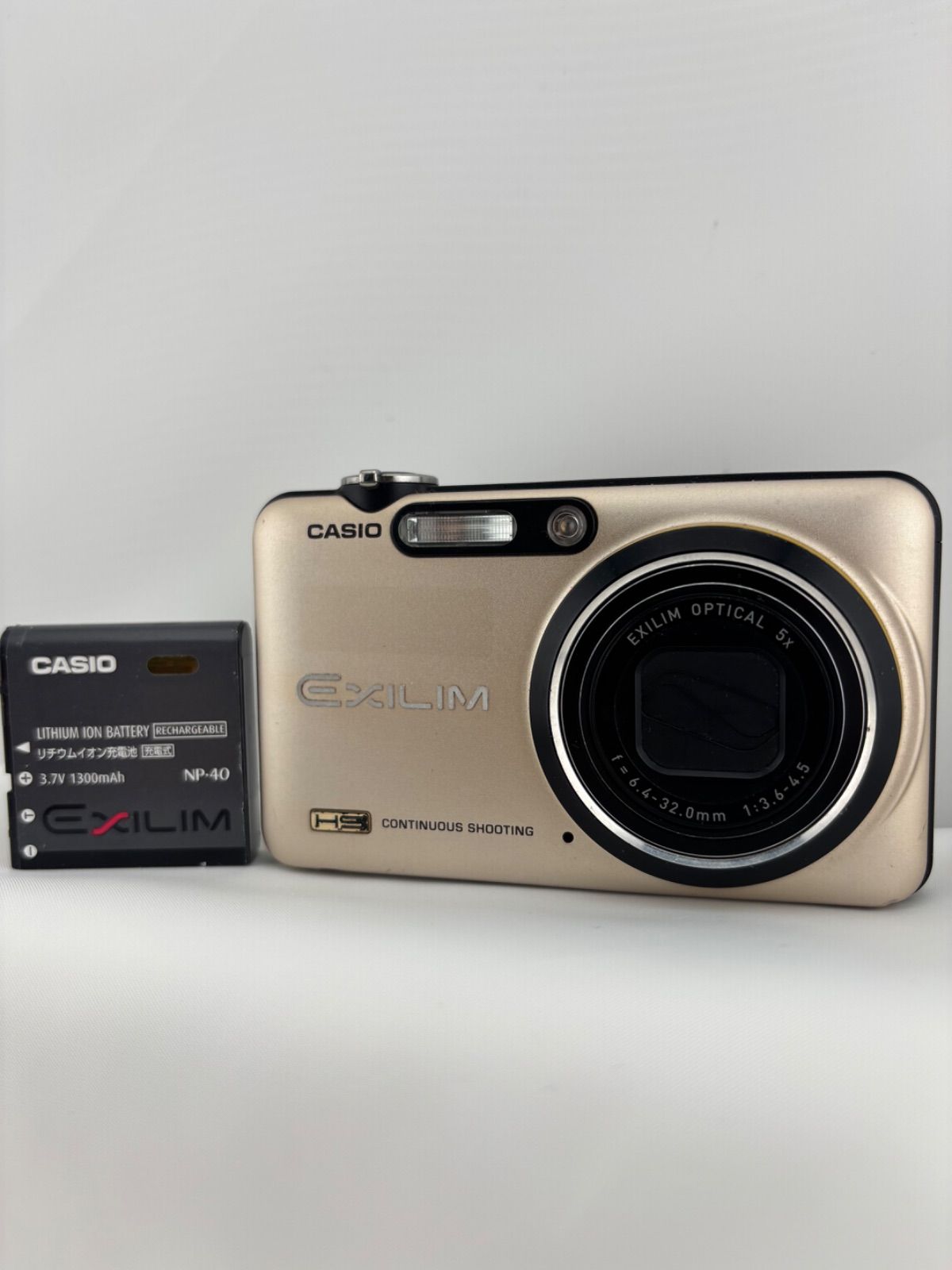 925 [Operation Confirmed] CASIO EXILIM FC150 Gold Casio Exilim